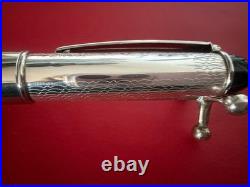 Cesare Emiliano 925 Solid Silver Hand-Finished Fountain Pen