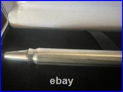 Cesare Emiliano Silver 925 Guilloché Hand-Engraved Ballpoint Pen Warranty