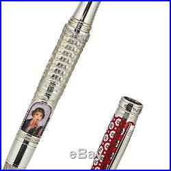 Chopard Pompei 925 Sterling Silver Carnelian Gemstone Rollerball Pen 95013-0156