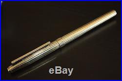 Christian DIOR Fountain Pen in Vermeil (Gold plated 925 Sterling Silver)
