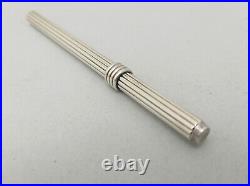 Christian Dior Sterling Silver 925 Lady Ballpoint Pen Vintage Boxed Unique Rare