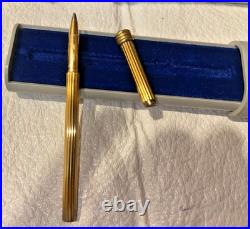 Christian Dior Stylo Lady 925 Sterling Silver 41105 Vermeil Ballpoint Swiss Made