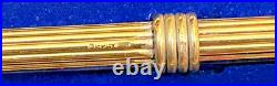Christian Dior Stylo Lady 925 Sterling Silver 41105 Vermeil Ballpoint Swiss Made
