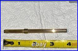 Christian Dior Stylo Lady 925 Sterling Silver 41105 Vermeil Ballpoint Swiss Made