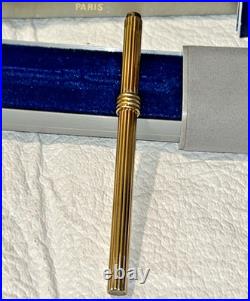 Christian Dior Stylo Lady 925 Sterling Silver 41105 Vermeil Ballpoint Swiss Made