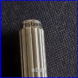 Christian Dior sterling silver 925 ballpoint pen Swiss made