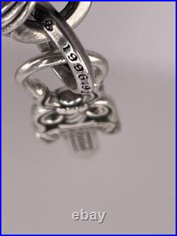 Chrome Hearts Ball Point Pen Sterling Silver Dagger Cap Classic Style Heavy Pen