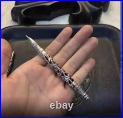 Chrome hearts sterling silver ballpoint pen carving pen
