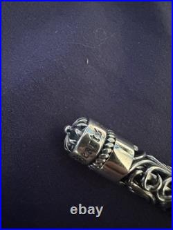 Chrome hearts sterling silver ballpoint pen carving pen G2U