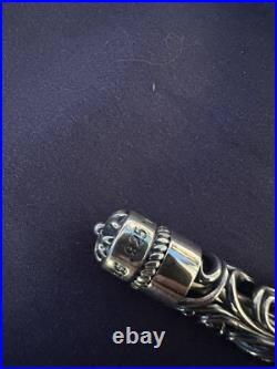 Chrome hearts sterling silver ballpoint pen carving pen G2U