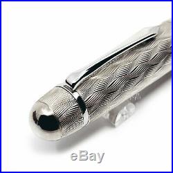 Classic Pens Limited Edition CP8 Flamme Ag925 Sterling Silver 18K Fountain Pen
