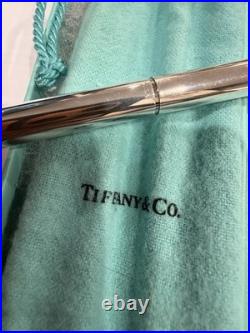 Classic Tiffany & Co T Clip Sterling Silver 925 Pen With Pouch