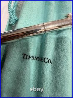 Classic Tiffany & Co T Clip Sterling Silver 925 Pen With Pouch