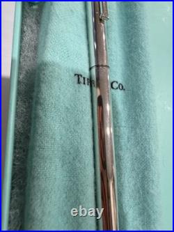 Classic Tiffany & Co T Clip Sterling Silver 925 Pen With Pouch