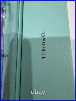 Classic Tiffany & Co T Clip Sterling Silver 925 Pen With Pouch