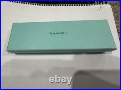 Classic Tiffany & Co T Clip Sterling Silver 925 Pen With Pouch