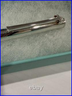 Classic Tiffany & Co T Clip Sterling Silver 925 Pen With Pouch