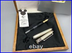 Colibri MICKEY Sterling Silver BARLEY XL LE Fountain Pen 18K M Nib New Year 1996