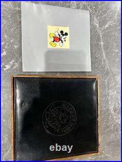 Colibri Mickey Mouse LE Sterling Silver Fountain Pen Box Has Been Fixed Used Pen