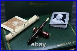 Conway Stewart Churchill Burgundy Blush Limited Edition Fountain Pen