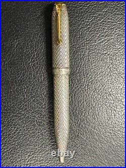 Conway Stewart Sterling Silver Dinkie Ball Point Pen