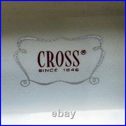 Cross 3001 Sterling Silver Ballpoint Pen+Pencil Set Vintage Litton +Box