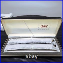 Cross 3001 Sterling Silver Ballpoint Pen+Pencil Set Vintage Litton +Box