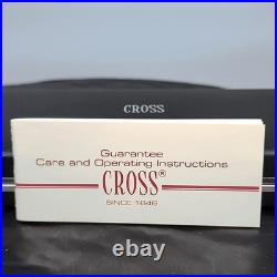 Cross 3001 Sterling Silver Ballpoint Pen+Pencil Set Vintage Litton +Box