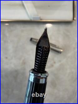 Cross Century II Fountain Pen Sterling Silver Cap & Barrel, Extra Fine 18k Nib