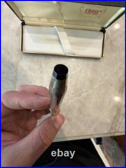 Cross Century II Fountain Pen Sterling Silver Cap & Barrel, Extra Fine 18k Nib