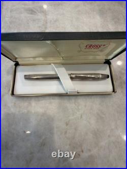 Cross Century II Fountain Pen Sterling Silver Cap & Barrel, Extra Fine 18k Nib