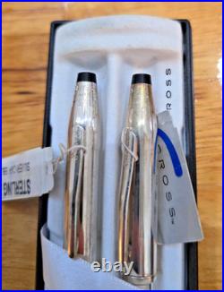 Cross Century II Sterling Silver Pen and 0.5mm Pencil Set