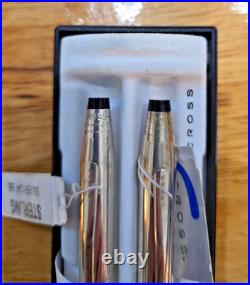 Cross Century II Sterling Silver Pen and 0.5mm Pencil Set