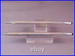 Cross Century Sterling SIlver Vintage Ladies Ball Pen and Pencil Set