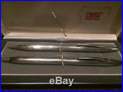 Cross Century Sterling Silver Pen and Pencil Set, Excellent Condition