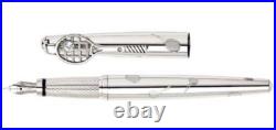 Cross Fountain Pen Limited Edition Sterling Silver Med Pt New In Box 1617/1954
