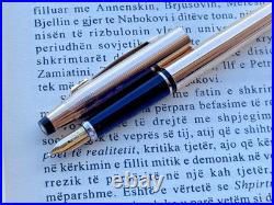 Cross Fountain Pen Sterling Silver 925 Gold Nib 14k 585 M size Made In Ireland