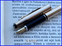 Cross Fountain Pen Sterling Silver 925 Gold Nib 14k 585 M size Made In Ireland