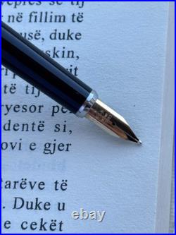Cross Fountain Pen Sterling Silver 925 Gold Nib 14k 585 M size Made In Ireland