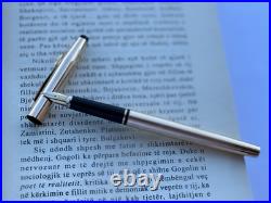Cross Fountain Pen Sterling Silver 925 Gold Nib 14k 585 M size Made In Ireland