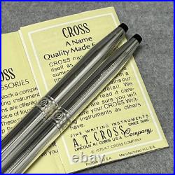 Cross Ladies Roses? Sterling Silver Pen & 0.5mm Pencil 304105? STUNNING