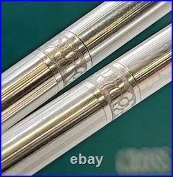 Cross Ladies Sterling Silver Pen & Pencil #3041 in Teal Box + Holder & Refill
