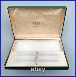 Cross Ladies Sterling Silver Pen & Pencil #3041 in Teal Box + Holder & Refill
