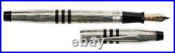 Cross Limited Edition Sterling Silver Fountain Pen & Inkwell New In Original Box