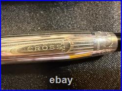 Cross Metal Century II Sterling Silver Ballpoint Pen USA Hallmarked