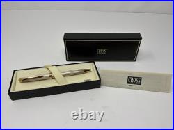 Cross Pinnacle Sterling Silver Ballpoint Pen New In Box New Old Stock