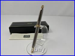 Cross Pinnacle Sterling Silver Ballpoint Pen New In Box New Old Stock