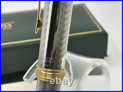 Cross Pinnacle Sterling Silver Ballpoint Pen New In Box New Old Stock