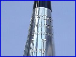 Cross Solid Silver Sterling Ballpoint Pen & Pencil Set, Original Box + Instruc
