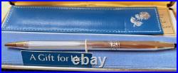 Cross Sterling Silver Ladies Ballpoint Pen & Pouch New In Box Made In Usa